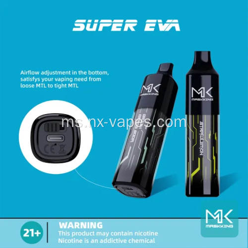 Maskking Super Eva 4K Puffbest Harga